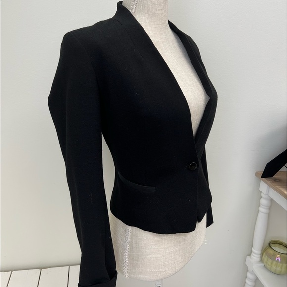 ♟🖤RACHEL ROY structured black blazer 🖤♟ - Picture 2 of 4